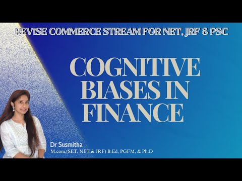 Cognitive Biases IB Finance : Conservatism Bias