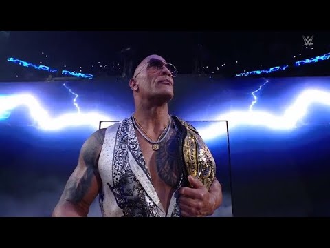 The Rock Returns WWE Bad Blood 2024