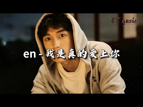 en - 我是真的爱上你『我给不到你要的东西，只能偷偷的爱上你。』【动态歌词MV】