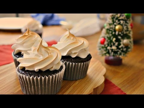 Hot Chocolate Cupcakes | sweetco0kiepie