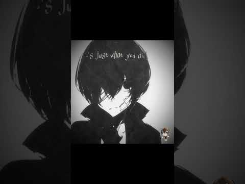 dazai edit - song : black hair by Alex g #bsd #anime