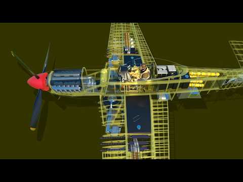 How a P-51 Mustang Works