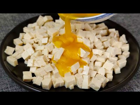 Tofu Cubes with Eggs: So Delicious You’ll Want It 5 Times a Week—Nutritious and Tasty!