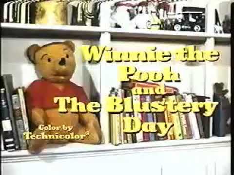 Opening to Winnie the Pooh and the Blustery Day 1993 VHS