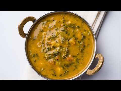 How to make Palakura pappu | Spinach and lentil curry | Palak Tur dal Recipe #dalrecipes #easyrecipe