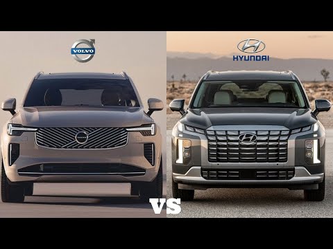 2025 Volvo XC90 vs 2025 Hyundai Palisade | Ultimate 3-Row SUV Comparison