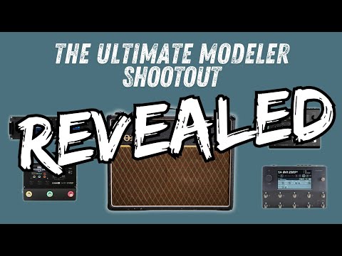 Modeler Shootout REVEAL - Which one wins?