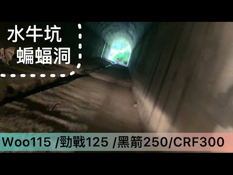 水牛坑（蝙蝠洞）Off-road Woo115/勁戰125/海絲瓜黑箭250/CRF300