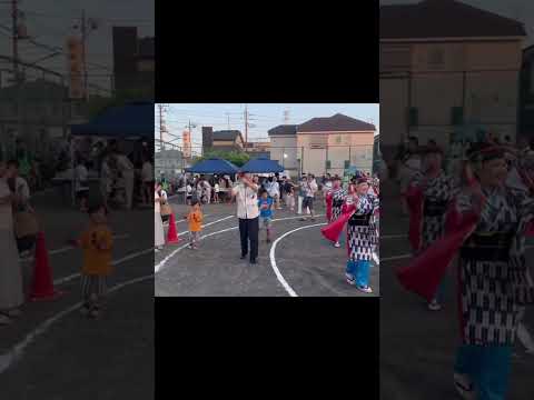 【＃長島昭久】西原町盆踊り