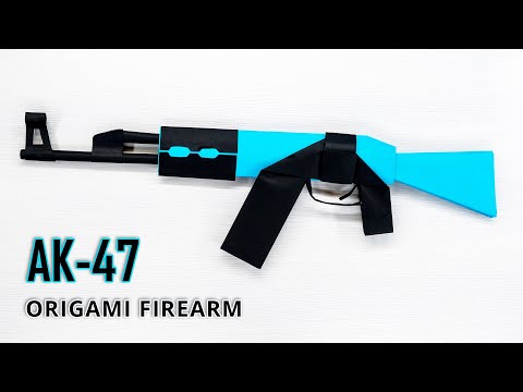 Express Your Creativity - Craft a Stunning Paper Model of the AK-47