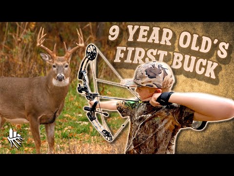 We Took A KID On His FIRST HUNT (Buck Down!!)