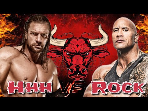 THE ROCK VS TRIPLE H WWE FULL MATCH | #rock #romanreigns  #wwe  | WWE 2k24 GAMEPLAY- GameHills