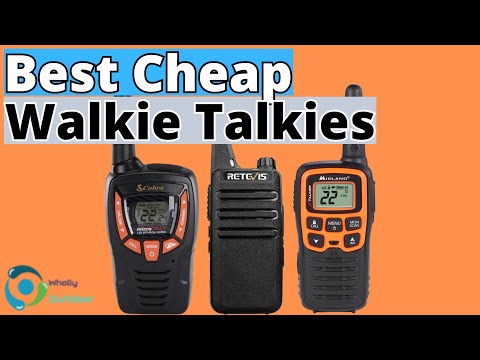 The Best Budget Walkie Talkies In 2024!