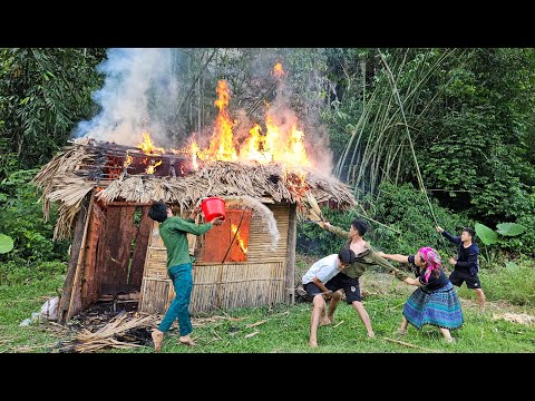 Picking Mangoes To Sell In The Market - Husband Came To Assault And Burn The House | Ly Binh Ca