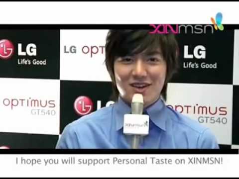 100801 Lee Min Ho wants a Girlfriend