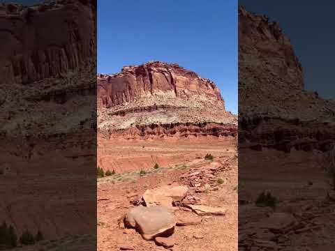 Vannin’ in the canyons of Capitol Reef😍🚐✨🏜 #shorts