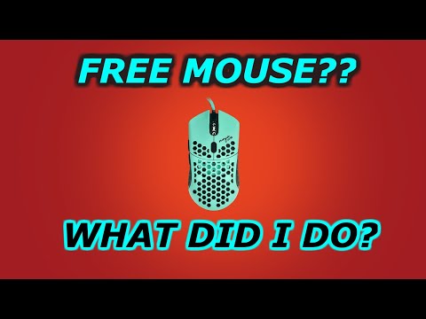 How I got a free Air58 from Finalmouse!