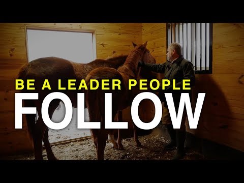 Be A Leader People Follow