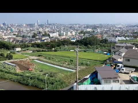 箕面市　スカイアリーナからの景色