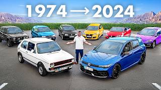 I Drove EVERY Generation Volkswagen Golf