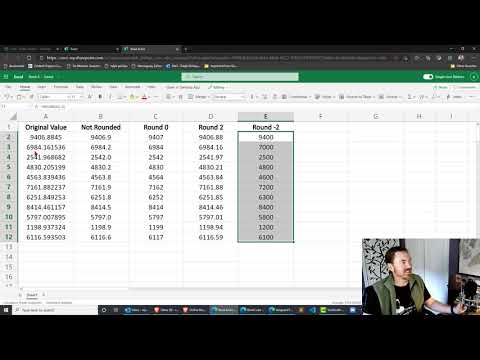 Use Excel 365 for Rounding with ROUND ROUNDUP or MROUND Functions