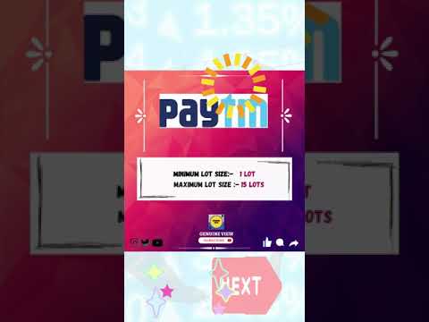 PAYTM IPO || YOUTUBESHORTS ||PAYTM IPO DETAILS || PAYTM || IPO || IPO DETAILS || PAYTM IPO || SHORTS