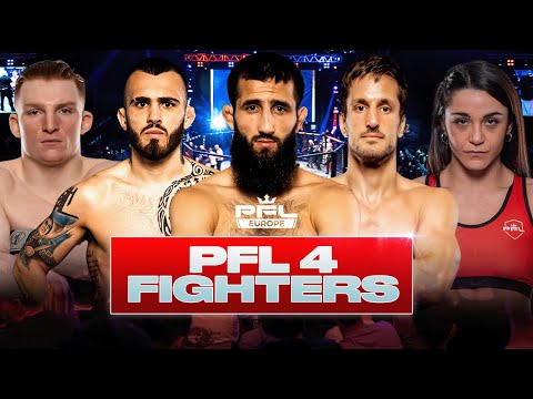 Abdoul Abdouraguimov, Lewis McGrillen & MORE! | PFL Europe 4 Fighter Finishes | 24/7 Live Stream