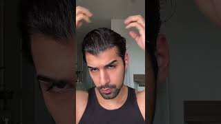 Side part tutorial for men! #shorts #hair