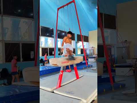 week apretus | Pommel horse | JACKYSAGAR #basic #learning #youtubeshorts #gymnast #shots