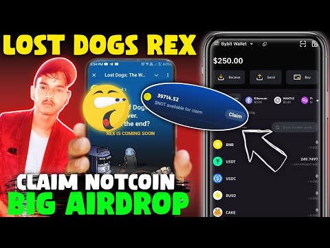 Lost Dogs Rex Airdrop CLAIM | Lost Dogs AirDrop New Update | Lost Dogs Rex Notcoin Withdrawal