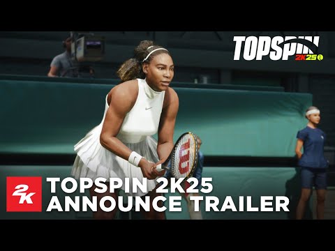 TopSpin 2K25 | Official Announce Trailer | 2K