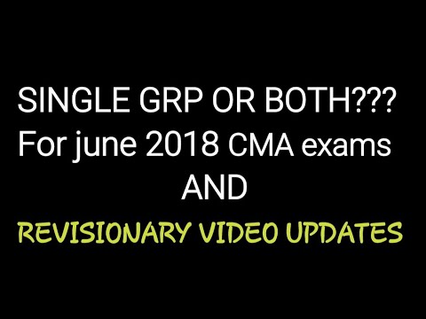 Single or both group ? And Revisionay video updates.