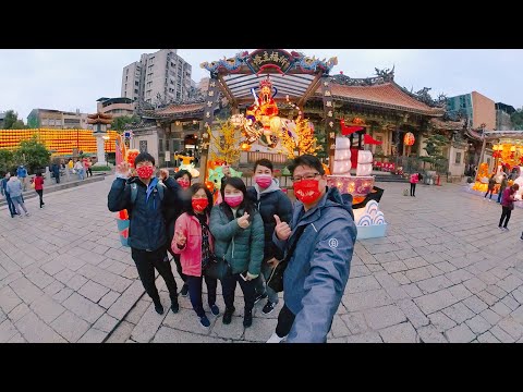 2022/2/5｜龍山寺點燈｜老劉慶生