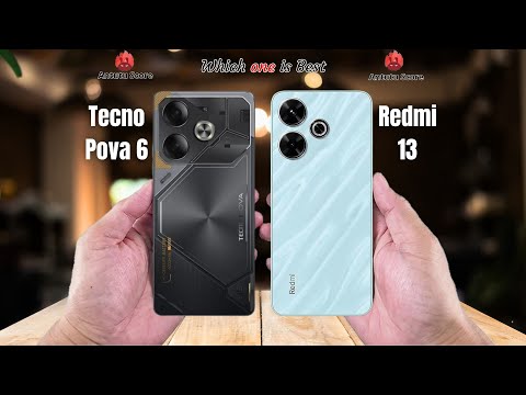 Tecno Pova 6 vs Redmi 13   Full comparison ⚡Which one is Best