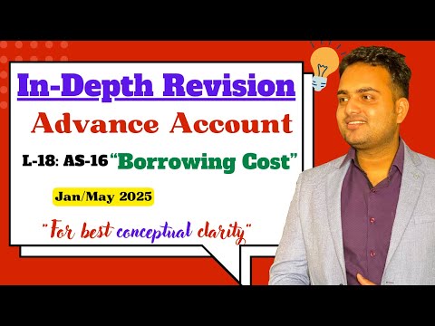 Revision video on AS-16" Borrowing Cost"| Ca Prakash Patel