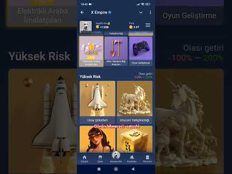 Musk Empire 2 Eylül Yatırımları ve Günün Bilmecesi #muskempire #freedurov