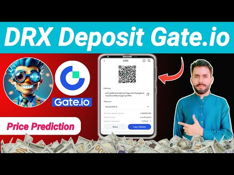 How to Deposit DRX Token on Gate.io