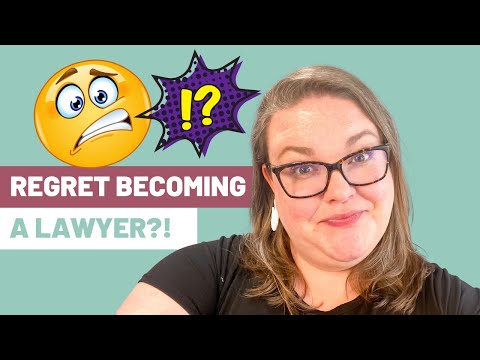 Do I Regret Becoming A Lawyer? | Do I Regret Going To Law School?