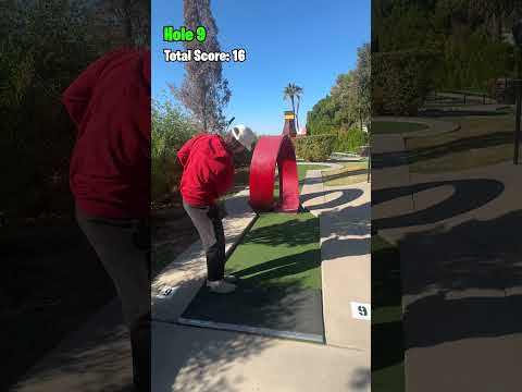 Setting A Mini Golf Course Record!! (Holes 7-12)