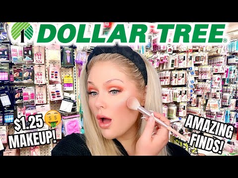 Full Face of *DOLLAR TREE* Makeup Tutorial | $1.25 Makeup YOU NEED 😍  KELLY STRACK