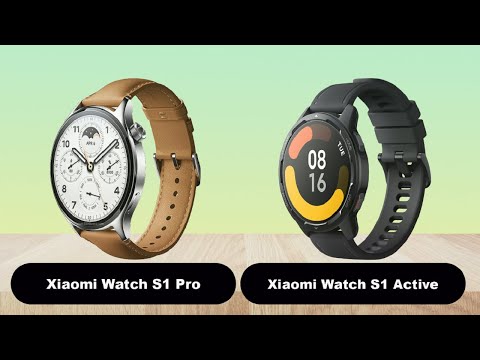 Xiaomi Watch S1 Pro vs Xiaomi Watch S1 Active