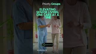 Elevate senior living with compassionate care. #SeniorWellness #PriorityGroups