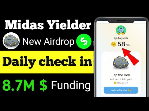 Midas Yielder app | Midas Yielder Coin | midas airdrop | full guide