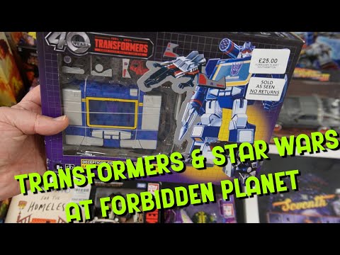 Buying CHEAP Transformer and Star Wars Figures at FORBIDDEN PLANET Southampton