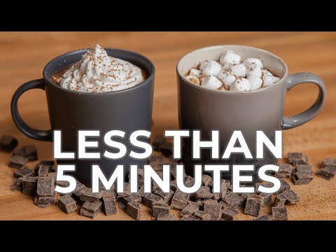 STOP making instant hot chocolate (this is WAY better)