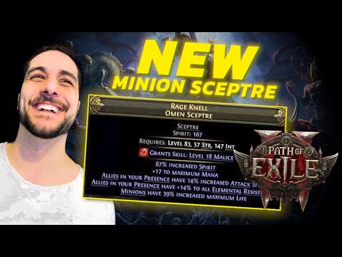 These Sceptres are going to be BONKERS for Minions in PoE 2