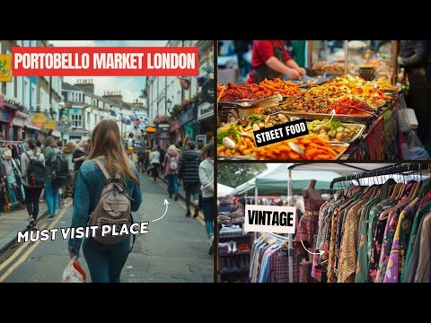 London's Top Weekend Market: A Walking Tour Of Portobello Market