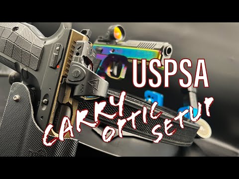 USPSA Carry Optic Setup - My CZ Shadow 2 and Whole Setup