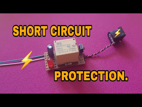 How to make a short circuit and short circuit protection|| Simple|| With Relay|| By Technical Tushar