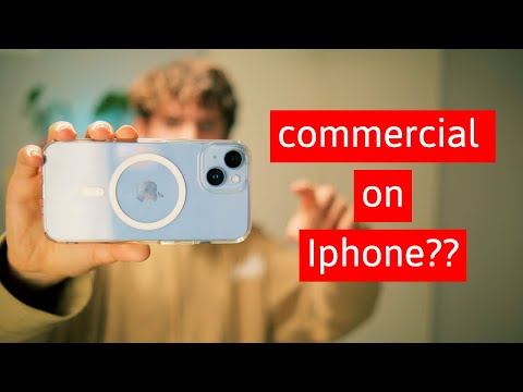 Can you make a commercial with an Iphone?